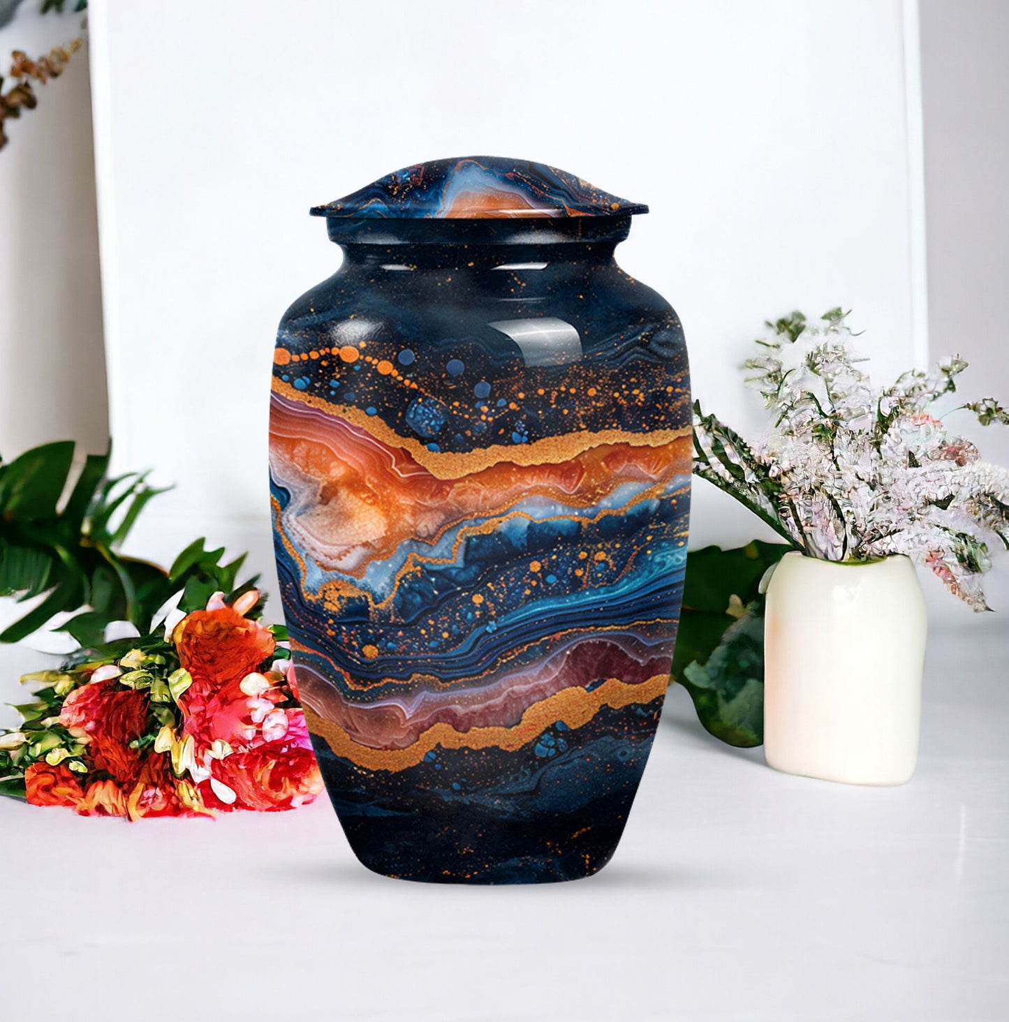 abstract urn male, Memorial Human Urns for Ashes