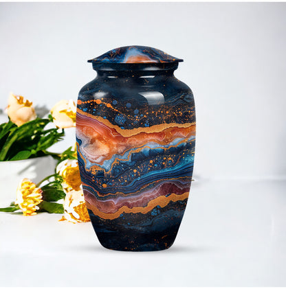 abstract urn male, Memorial Human Urns for Ashes