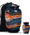 abstract urn male, Memorial Human Urns for Ashes