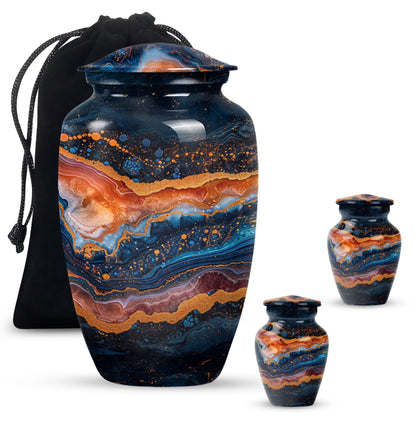 abstract urn male, Memorial Human Urns for Ashes