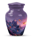 Purple Meadow Classic Urn, large Cremation Urn for Dad