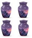 Purple Meadow Classic Urn, large Cremation Urn for Dad
