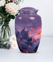Purple Meadow Classic Urn, large Cremation Urn for Dad