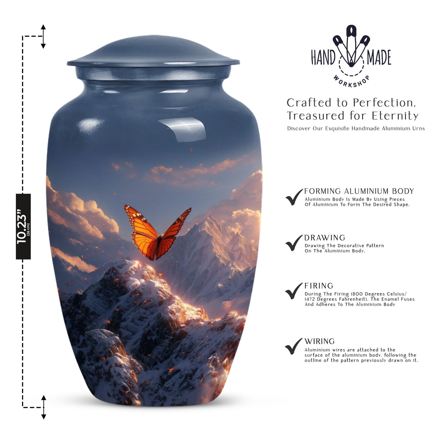 large urn for human ashes 