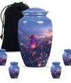  Purple Meadow Urn for women's cremation ashes