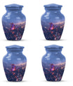  Purple Meadow Urn for women's cremation ashes