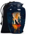 Wolf Howling Urn - Keepsake Urn
