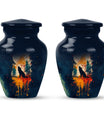 Wolf Howling Urn - Keepsake Urn