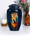 Wolf Howling Urn - Keepsake Urn