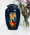 Wolf Howling Urn - Keepsake Urn