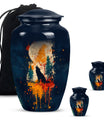 Wolf Howling Urn - Keepsake Urn