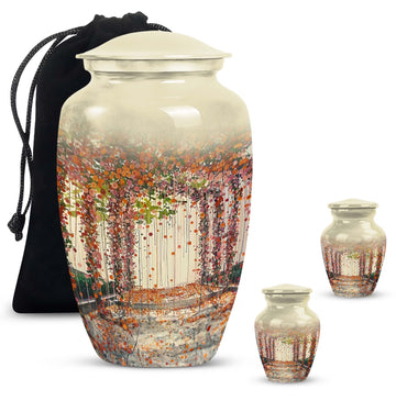 Large Urn with 2 Mini Urn