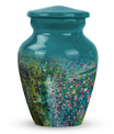 FLOWERS urn, cremation urn