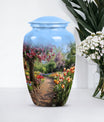 flowers urn for funeral - Keepsake urn For Ashes