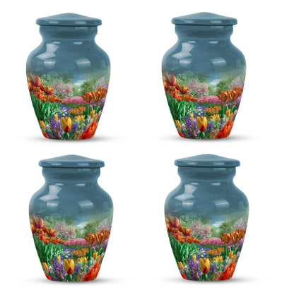  flowers urn for male 