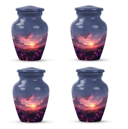  pink butterfly urn, classic memorial urn for ashes