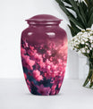 Pink Butterfly Memorial Urn