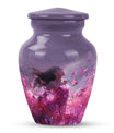  pink butterfly cremation urn, 