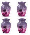  pink butterfly cremation urn, 