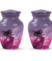  pink butterfly cremation urn, 