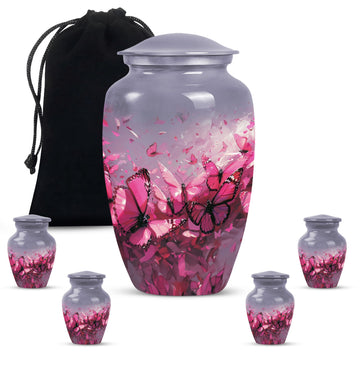 Large Urn with 4 Small Urn