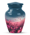  pink butterfly urn, memorial urns for human ashes