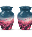  pink butterfly urn, memorial urns for human ashes