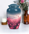  pink butterfly urn, memorial urns for human ashes