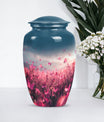  pink butterfly urn, memorial urns for human ashes