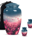  pink butterfly urn, memorial urns for human ashes