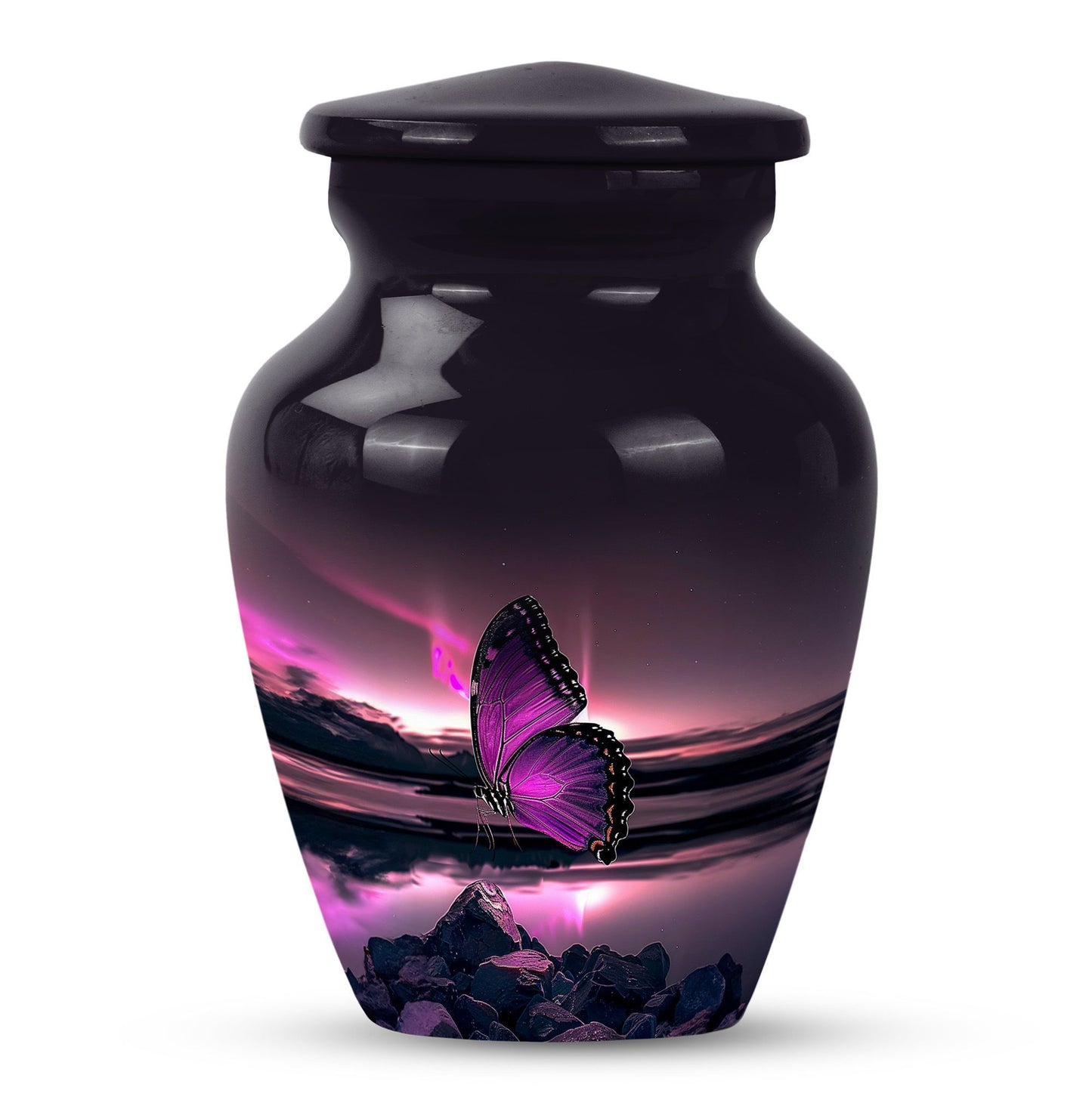 butterfly urn for human ashes