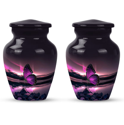 butterfly urn for human ashes