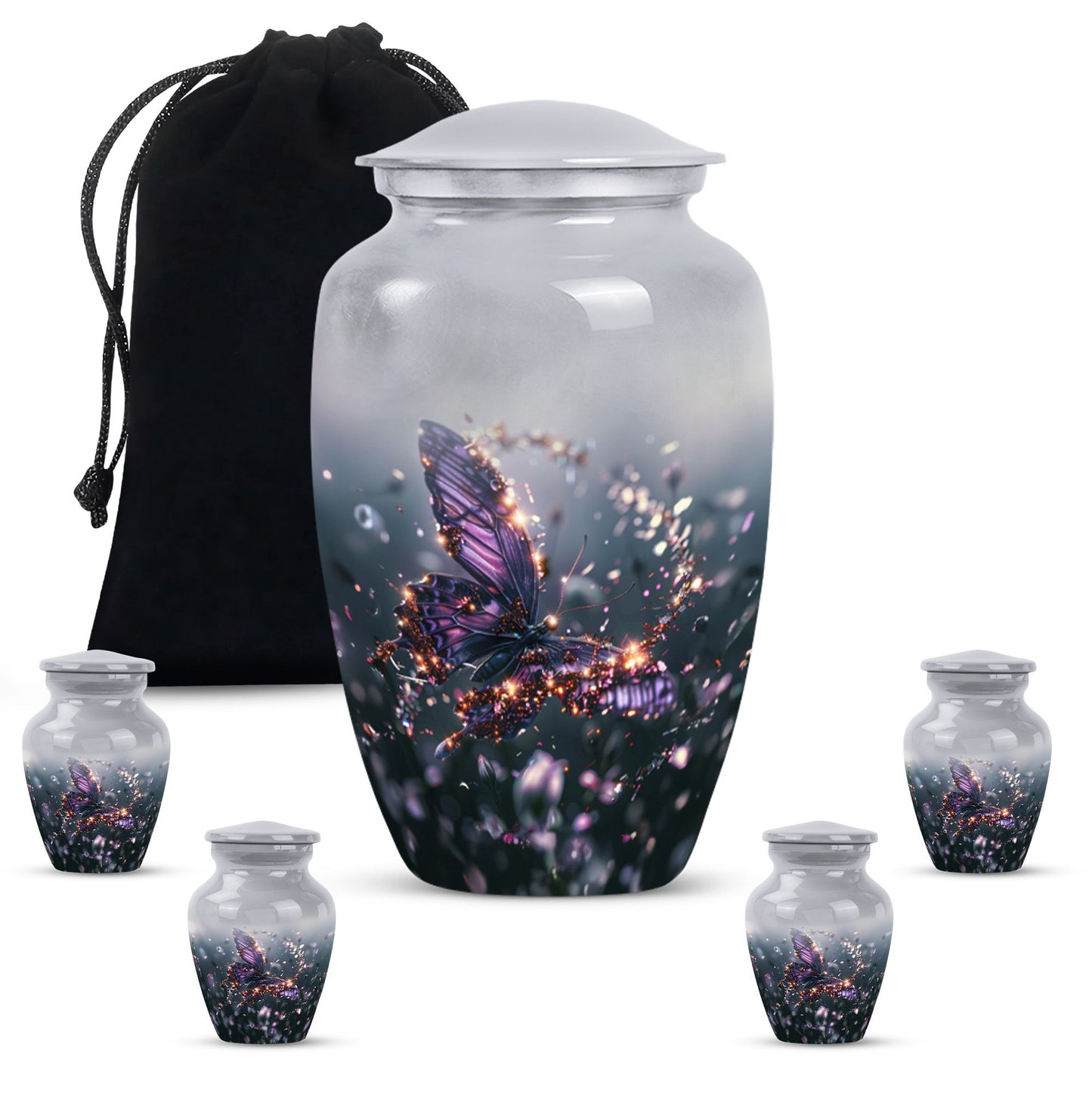 butterfly urn for adult female ashes