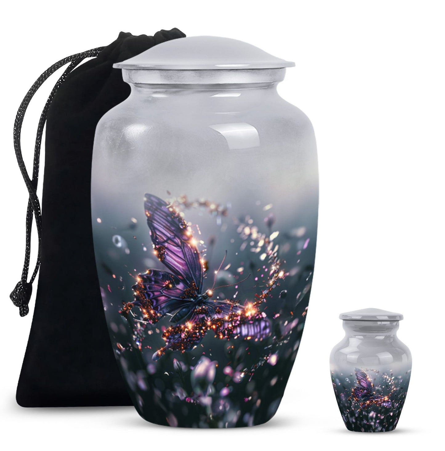 butterfly urn for adult female ashes