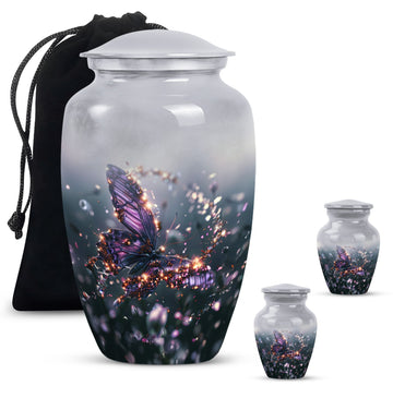 Large Urn with 2 Mini Urn