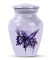  purple butterfly urn for cremation ashes