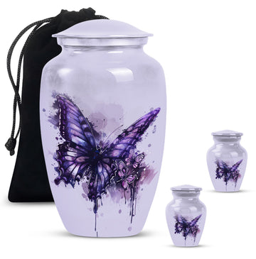 Large Urn with 2 Mini Urn