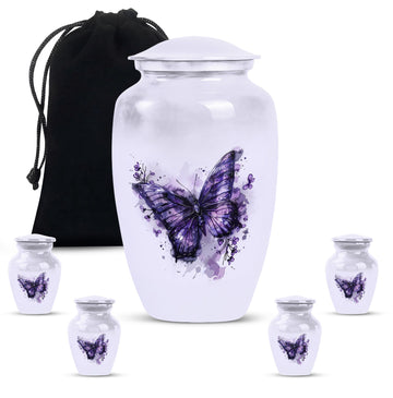 Large Urn with 4 Small Urn