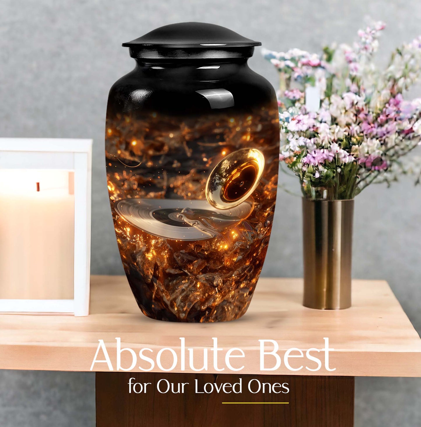 gramophone urn 