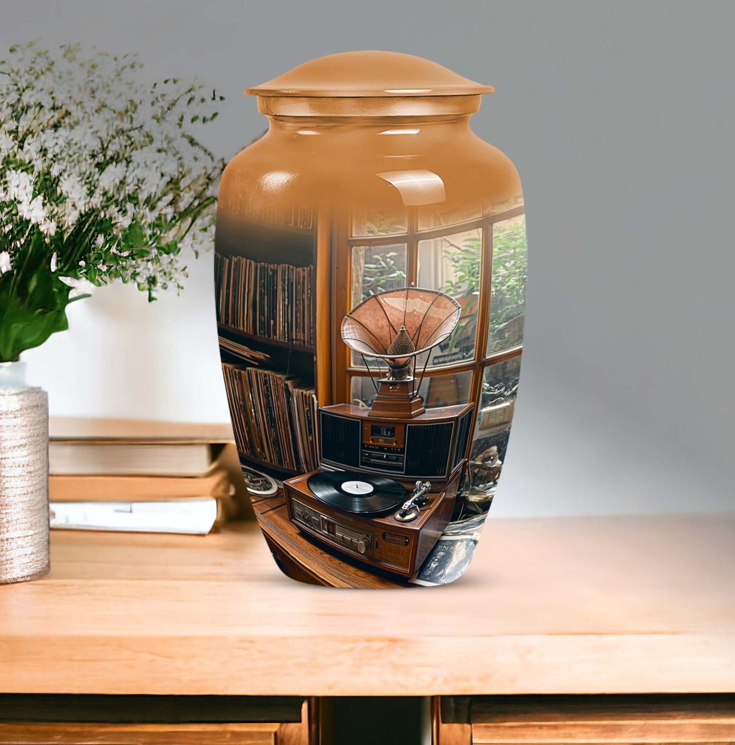  Gramophone Urn