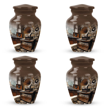  Gramophone Urn, burial ash urn for adults