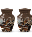  Gramophone Urn, burial ash urn for adults