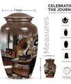  Gramophone Urn, burial ash urn for adults