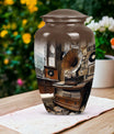  Gramophone Urn, burial ash urn for adults