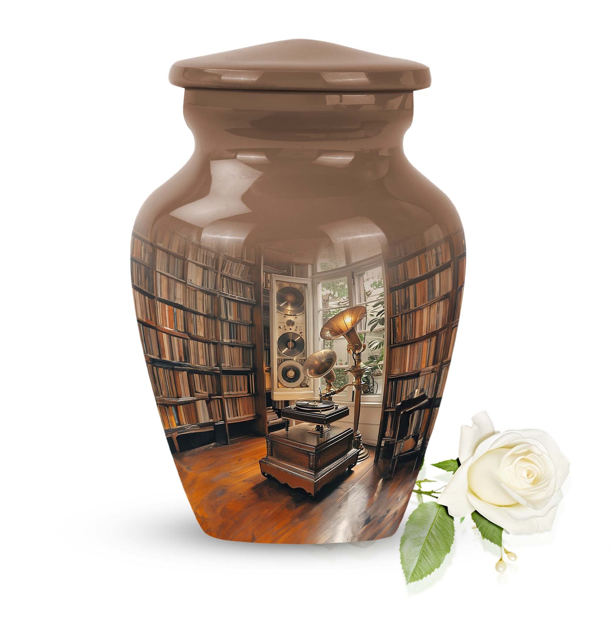  Gramophone Urn for adult cremation ashes