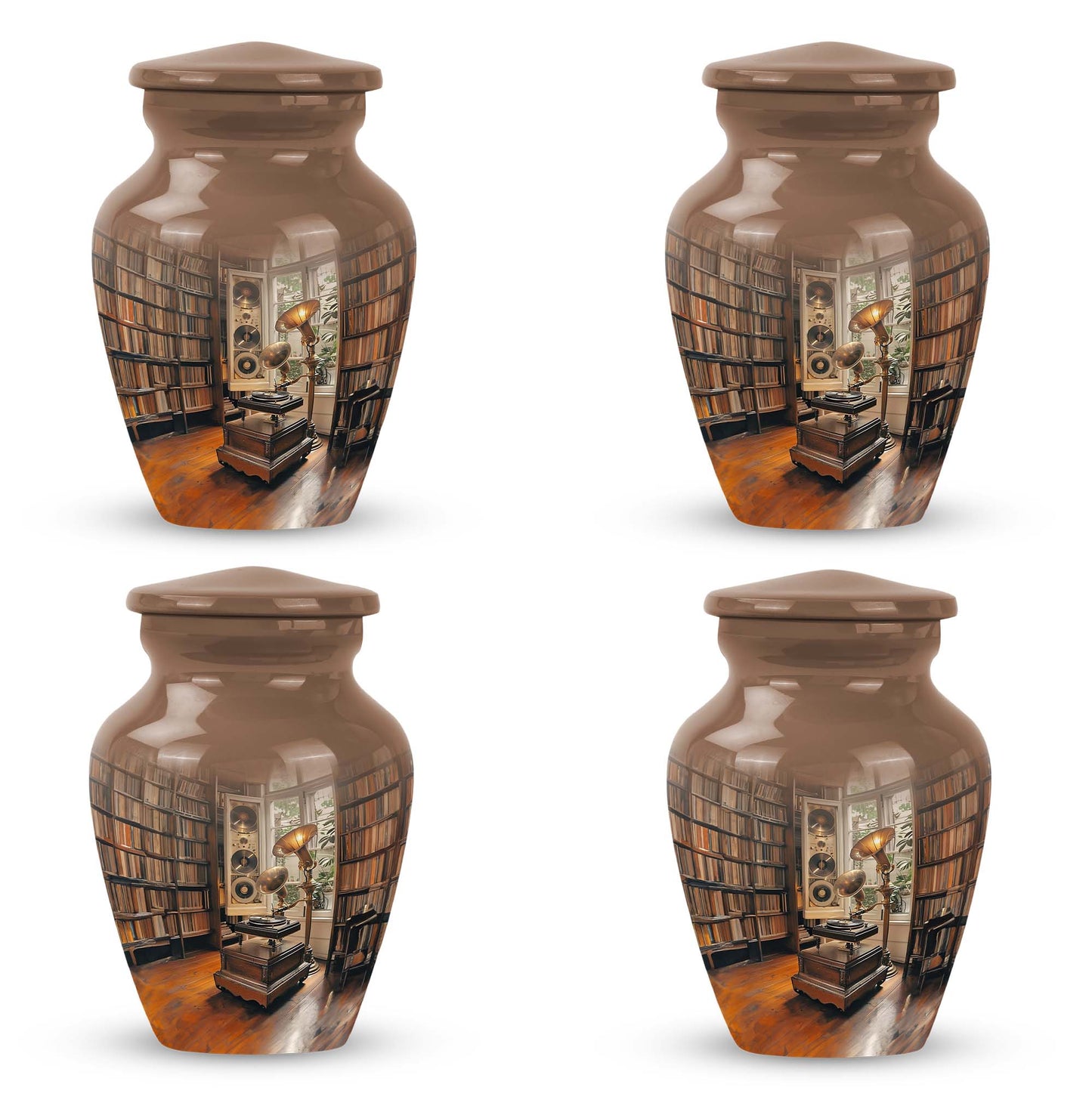  Gramophone Urn for adult cremation ashes