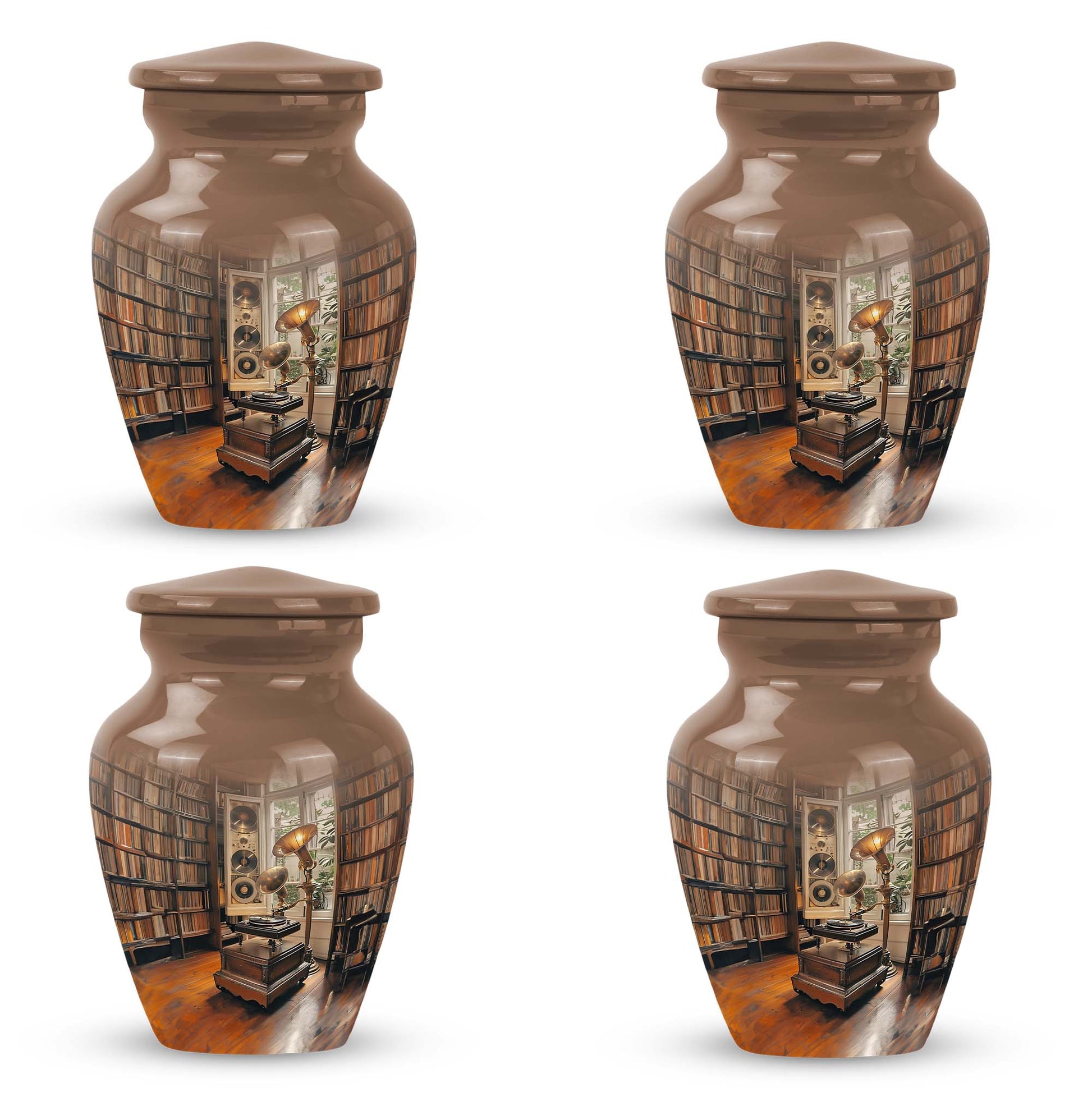  Gramophone Urn for adult cremation ashes
