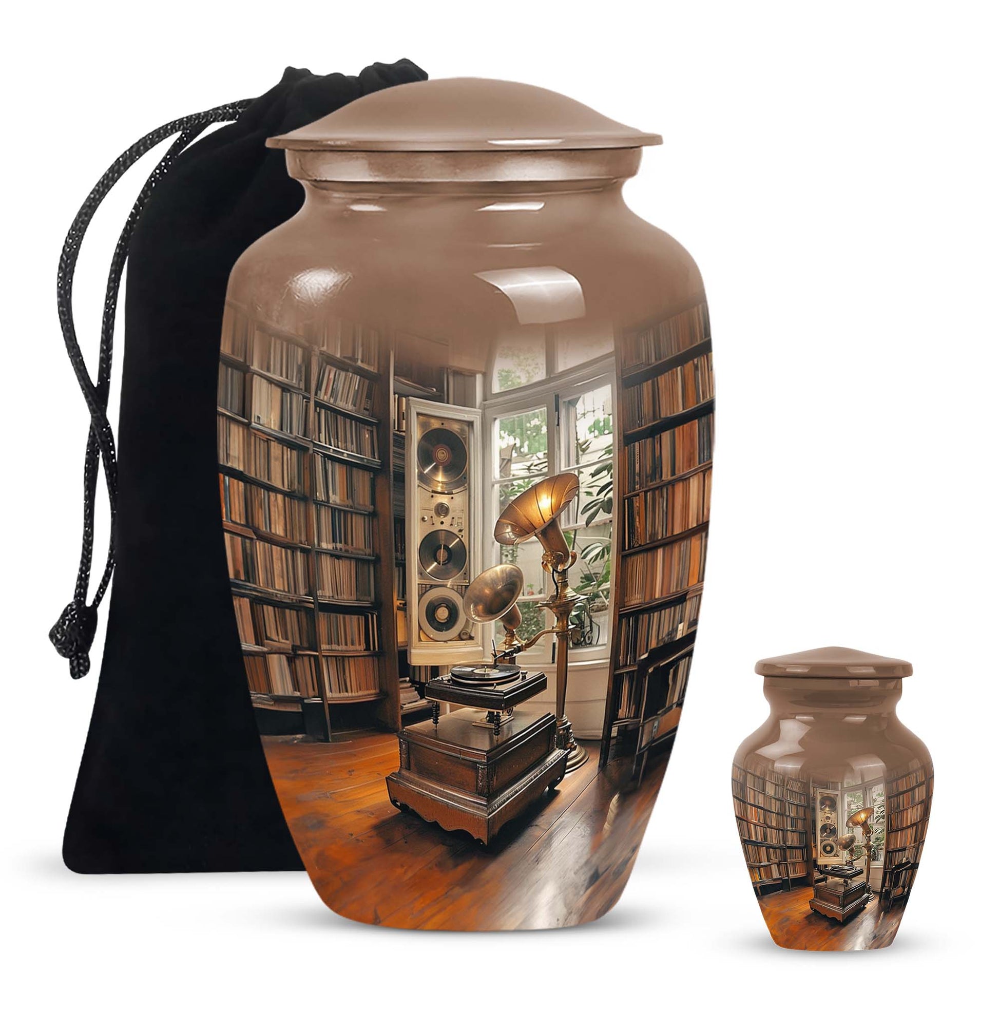  Gramophone Urn for adult cremation ashes
