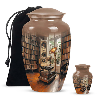 Gramophone Urn for adult cremation ashes