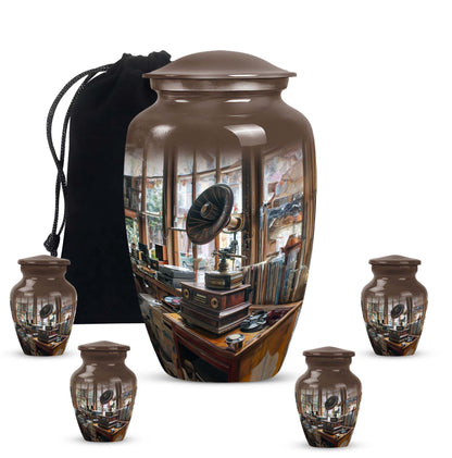 Gramophone Urn for cremation